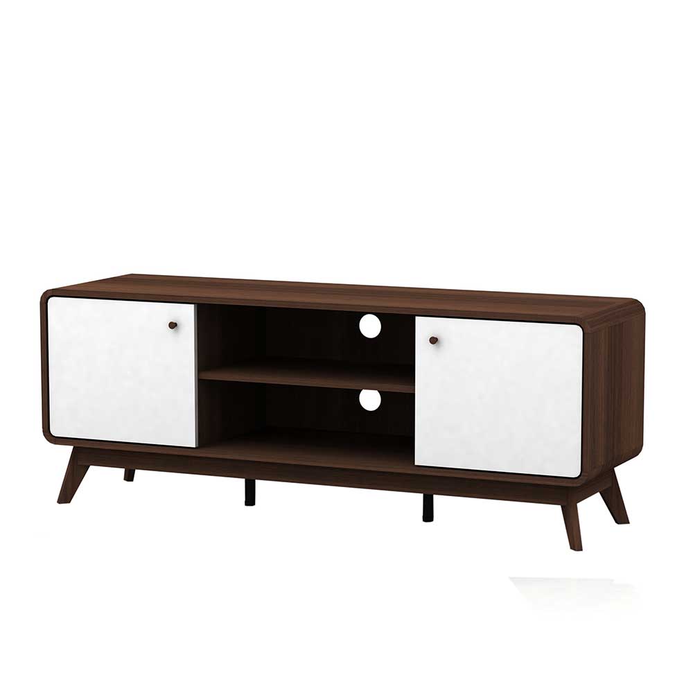 140x53x39 Scandi TV Unterschrank zweifarbig - Devkan
