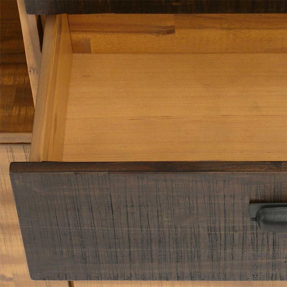 150x80x45 Industrial Kommode aus Holz & Metall - Nadeicra