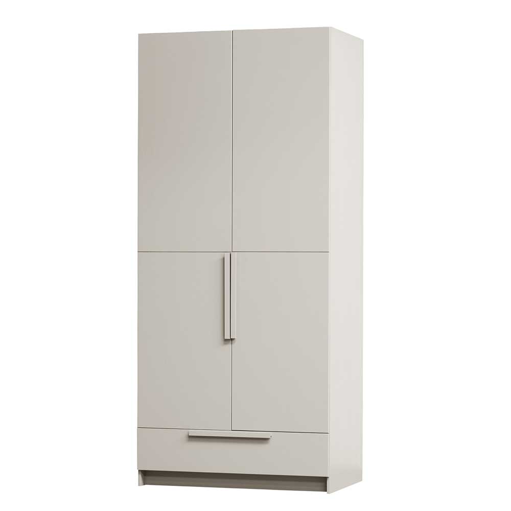 Kleiderschrank in Hellgrau - Anela