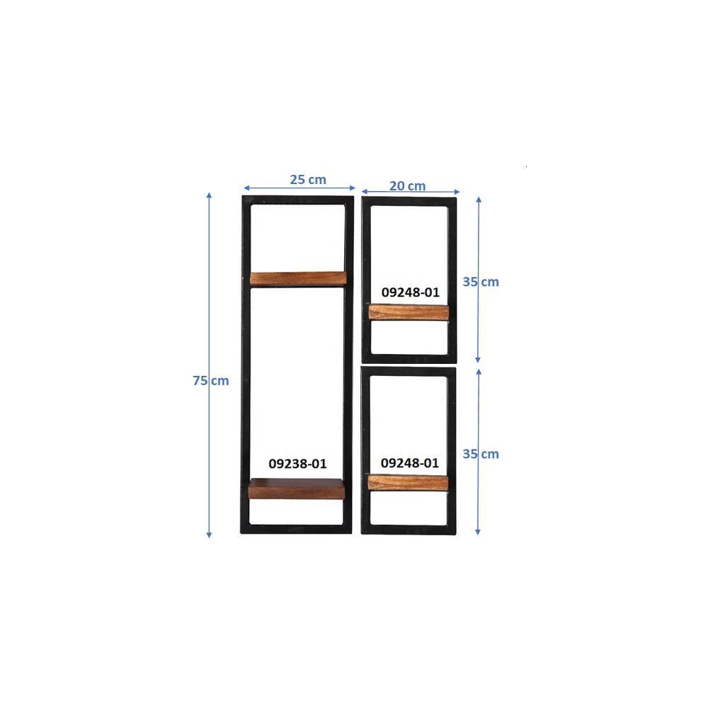 Industrial Wandboard Trio Set - Felzon (dreiteilig)