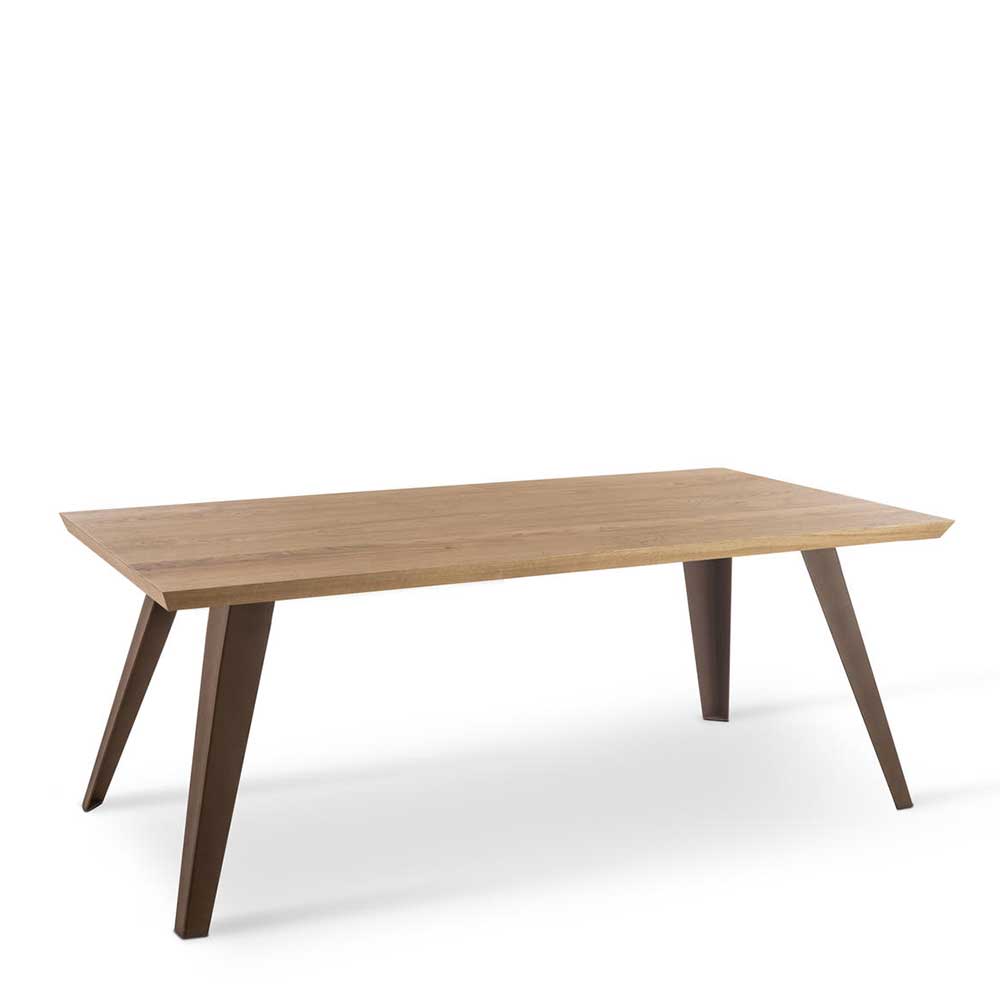 Designtisch in Eiche & Rost Optik - Amsterdam