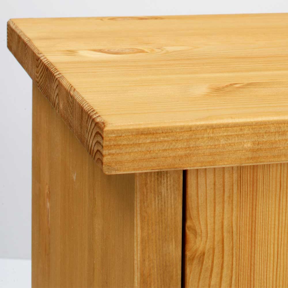 194x89x37 Holz Sideboard aus Kiefer Natur - Vanpos