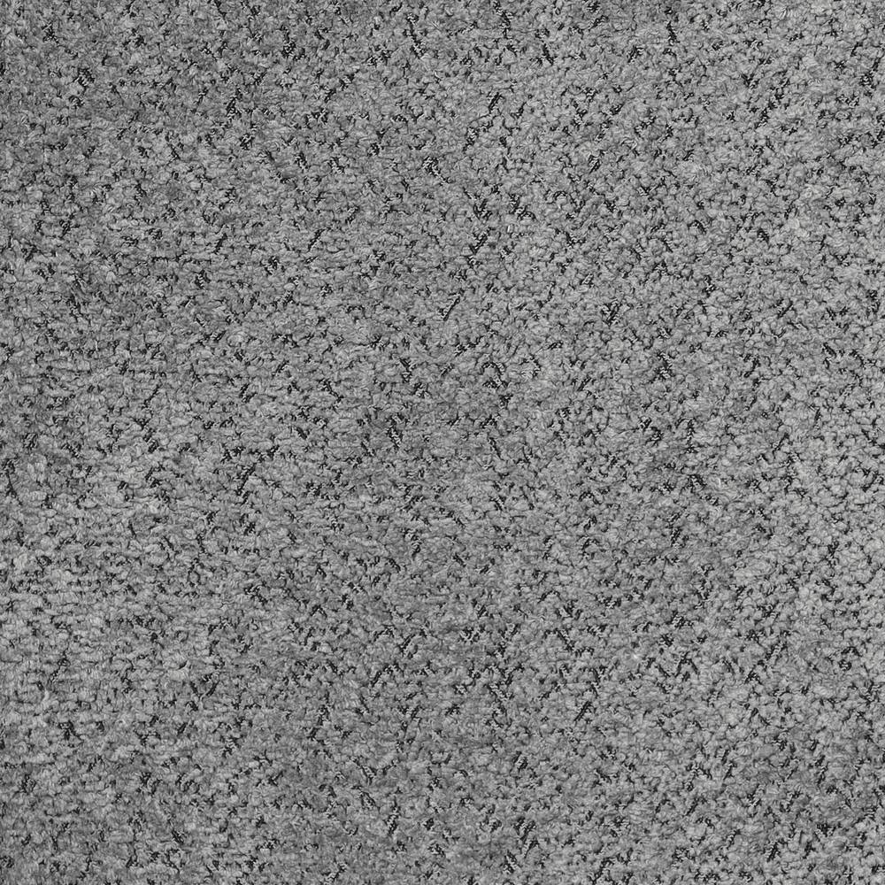 Schalenstühle aus Boucle Stoff in Grau - Aniel (2er Set)