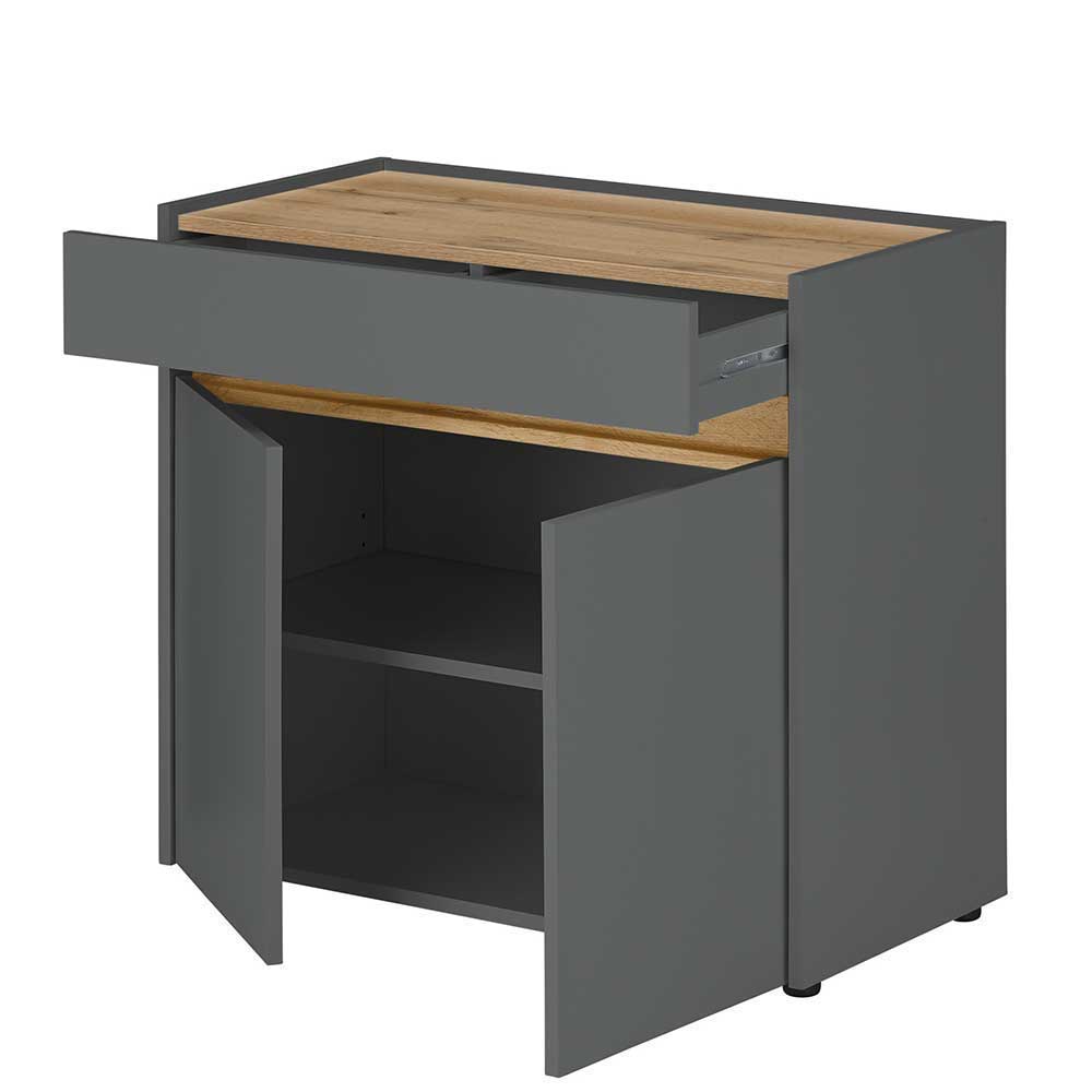 Home Office Arbeitsplatz Set - Ahilav (vierteilig)