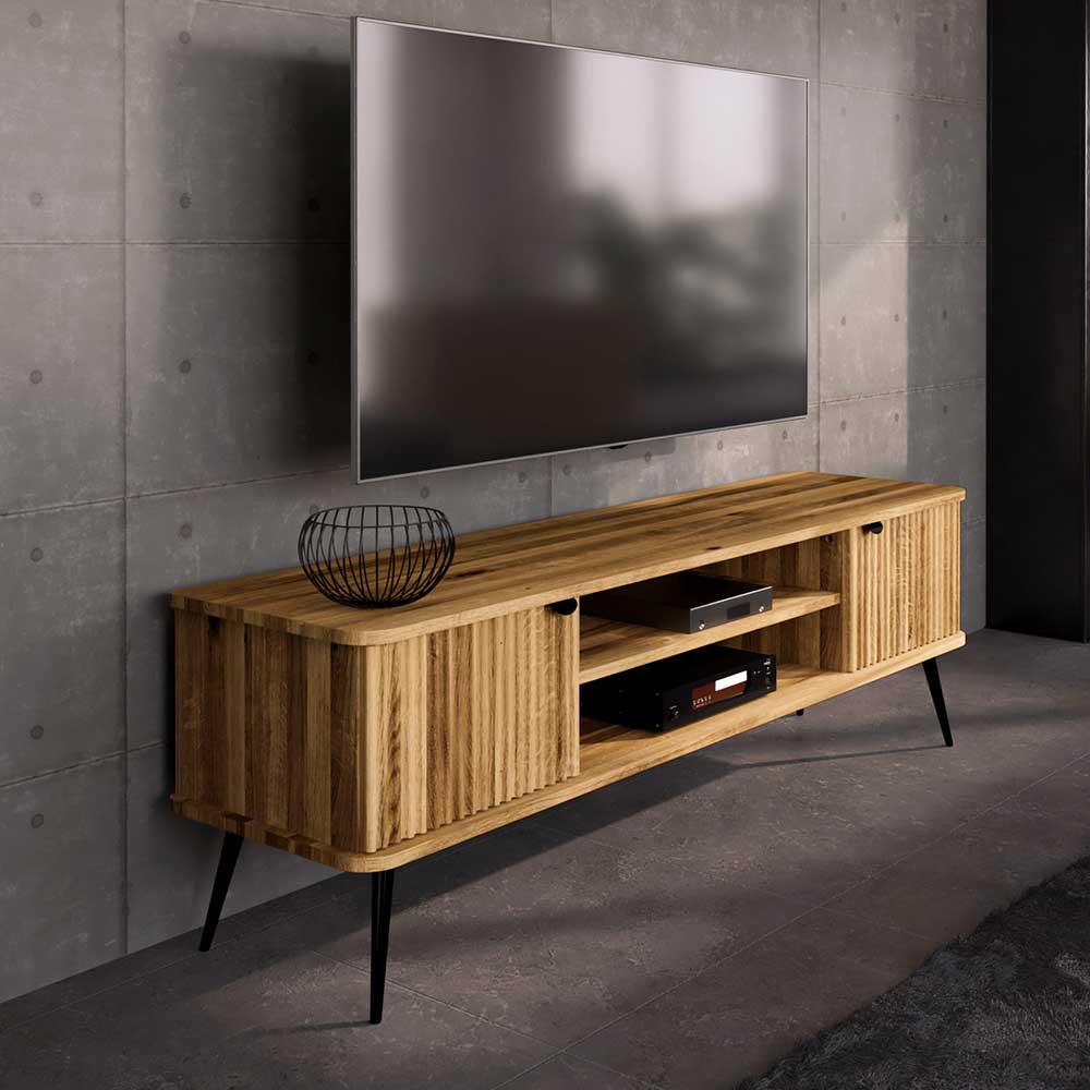 180x57x46 Fernseher Unterschrank aus Wildeiche - Casarius