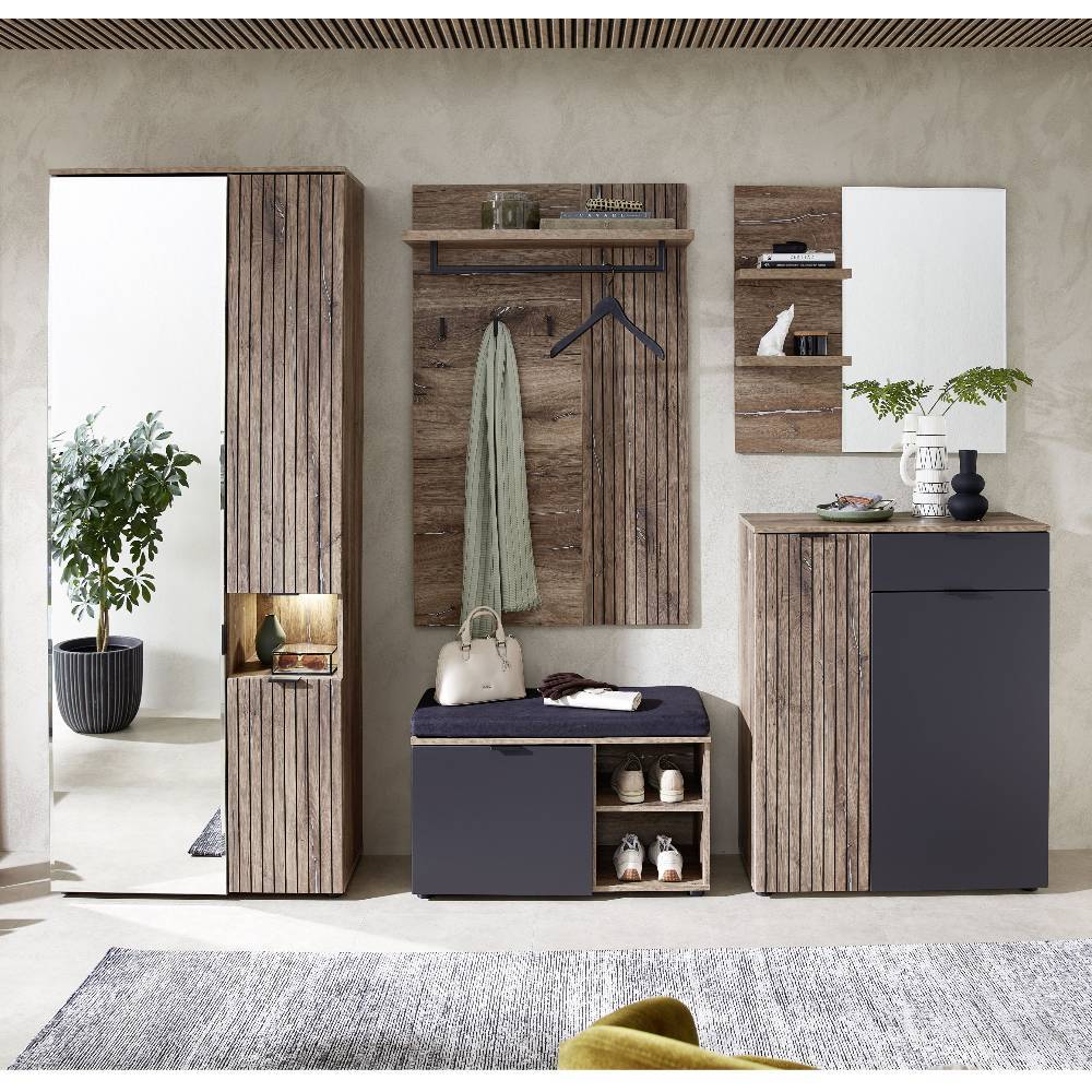 Flurmöbel Einrichtungsset modern - Benet (fünfteilig)