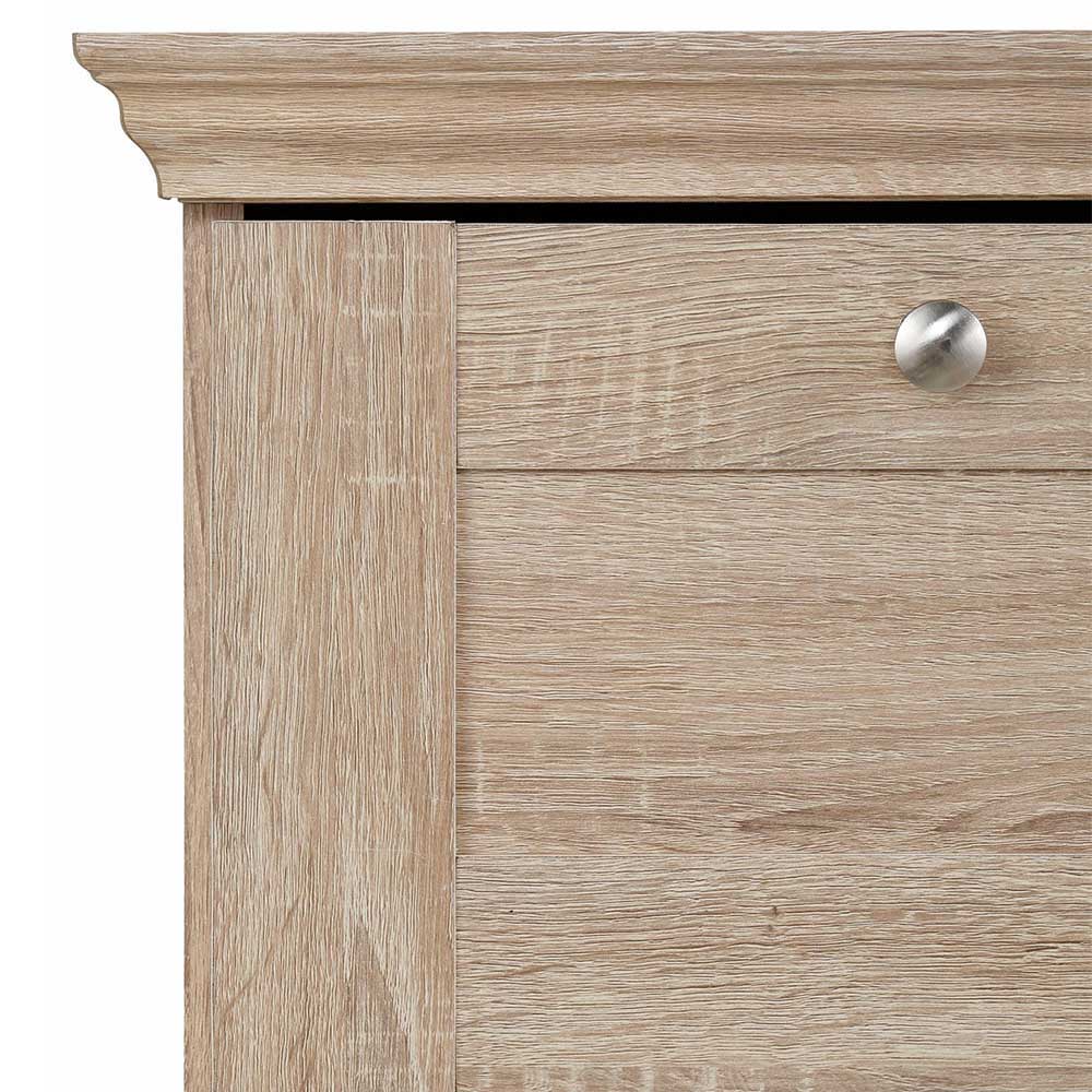 75x80x35 Dielenkommode in Holznachbildung Eiche - Onjedda