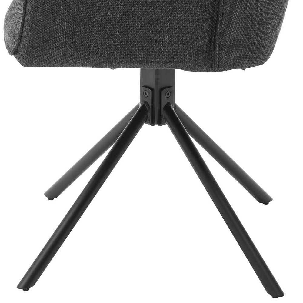 Esstischsessel mit Drehgestell - Mincio (2er Set)