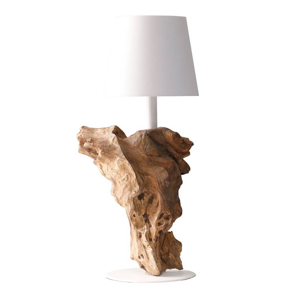 Aufladbare LED-Tischleuchte in Weiß - One