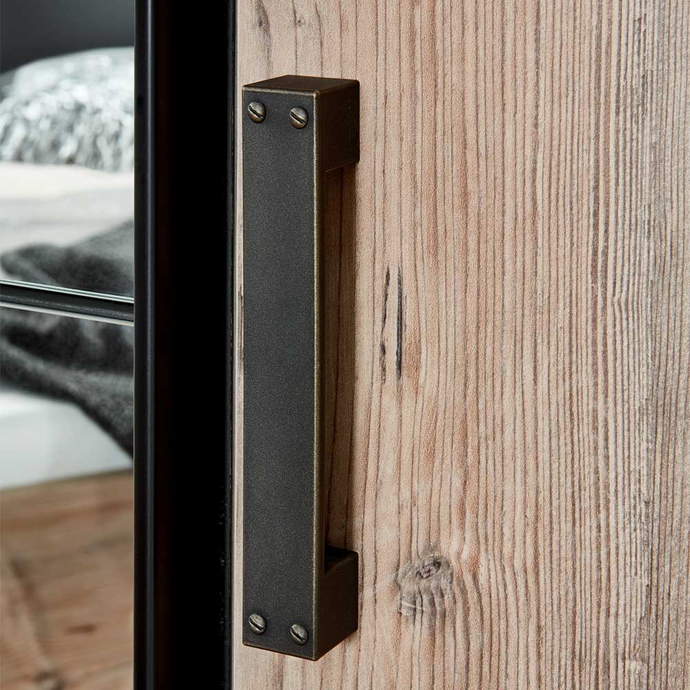 225 cm breiter Kleiderschrank modern - Ardila