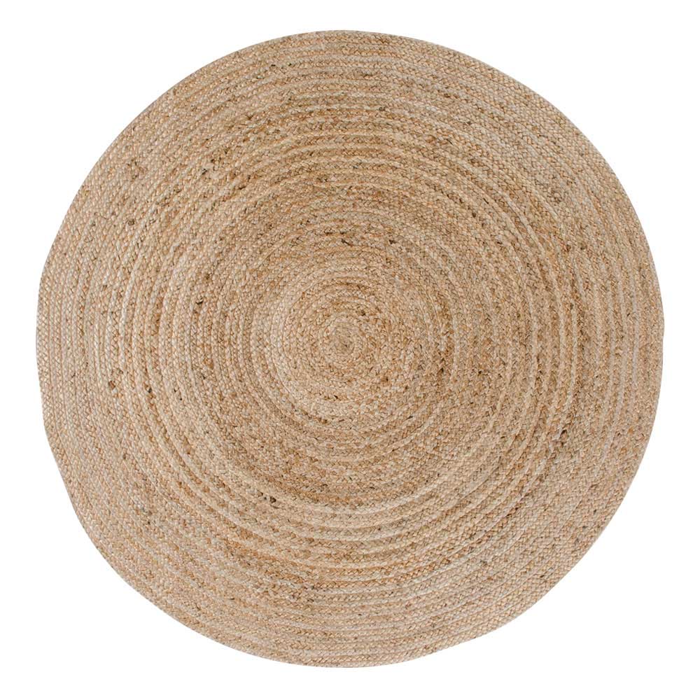 Runder Teppich aus Naturfaser - Thalia
