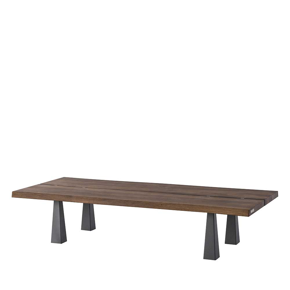 Design Couchtisch aus Nussbaum geschliffen & geölt - Lively