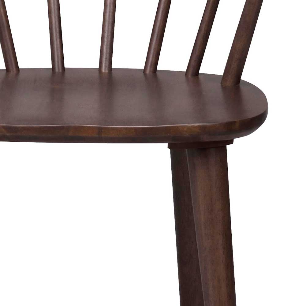 Holzstühle Casaniano im Retro Design (2er Set)