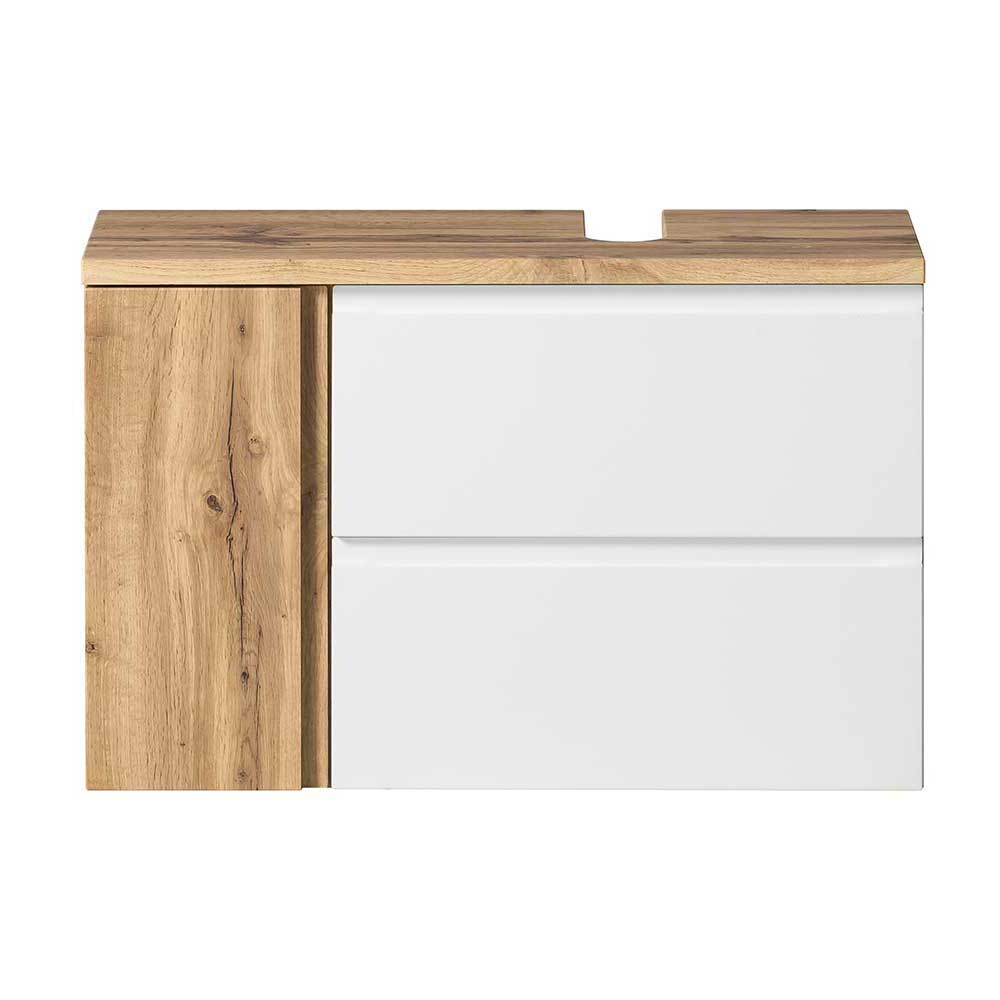 Badschrank für Waschbecken in der Größe 85x59x35 cm - Eight