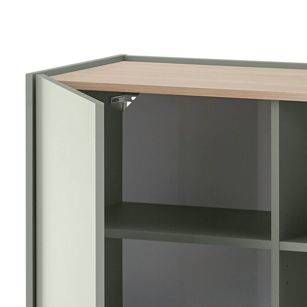 Highboard in Graugrün - Socotta