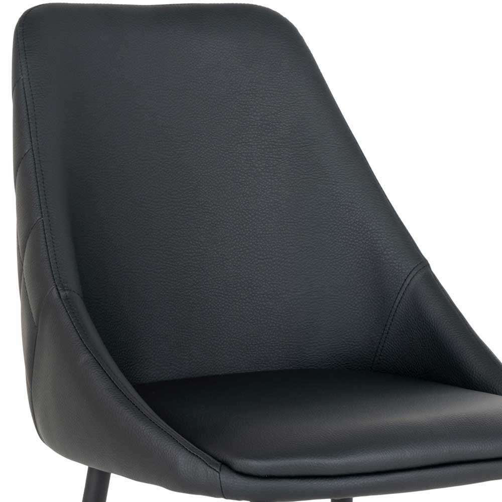 140x95 Esstisch & Polsterstühle - Georgetta (fünfteilig)