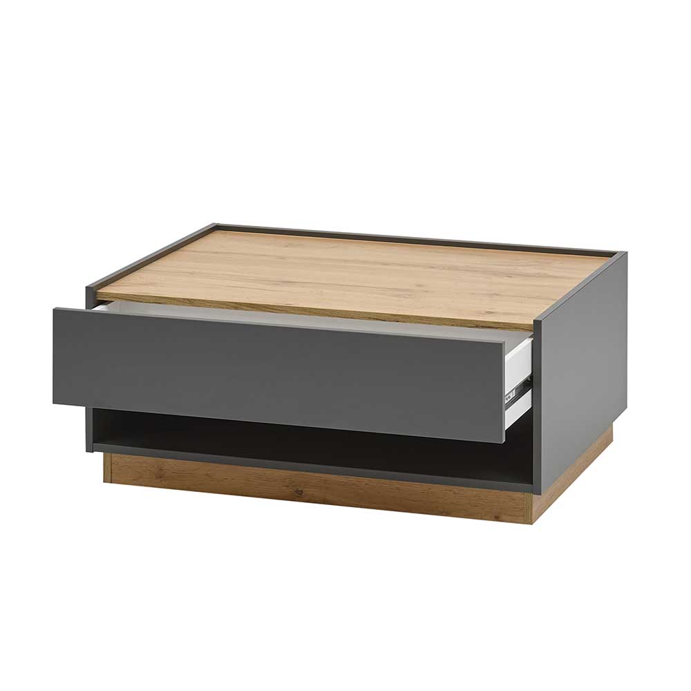 90x60 Couchtisch mit Stauraum - Ahilav