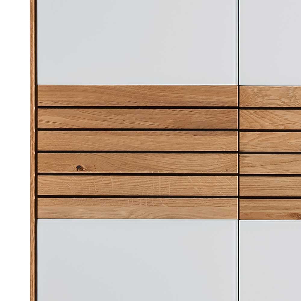 Garderobenschrank aus Asteiche Massivholz - Zonga