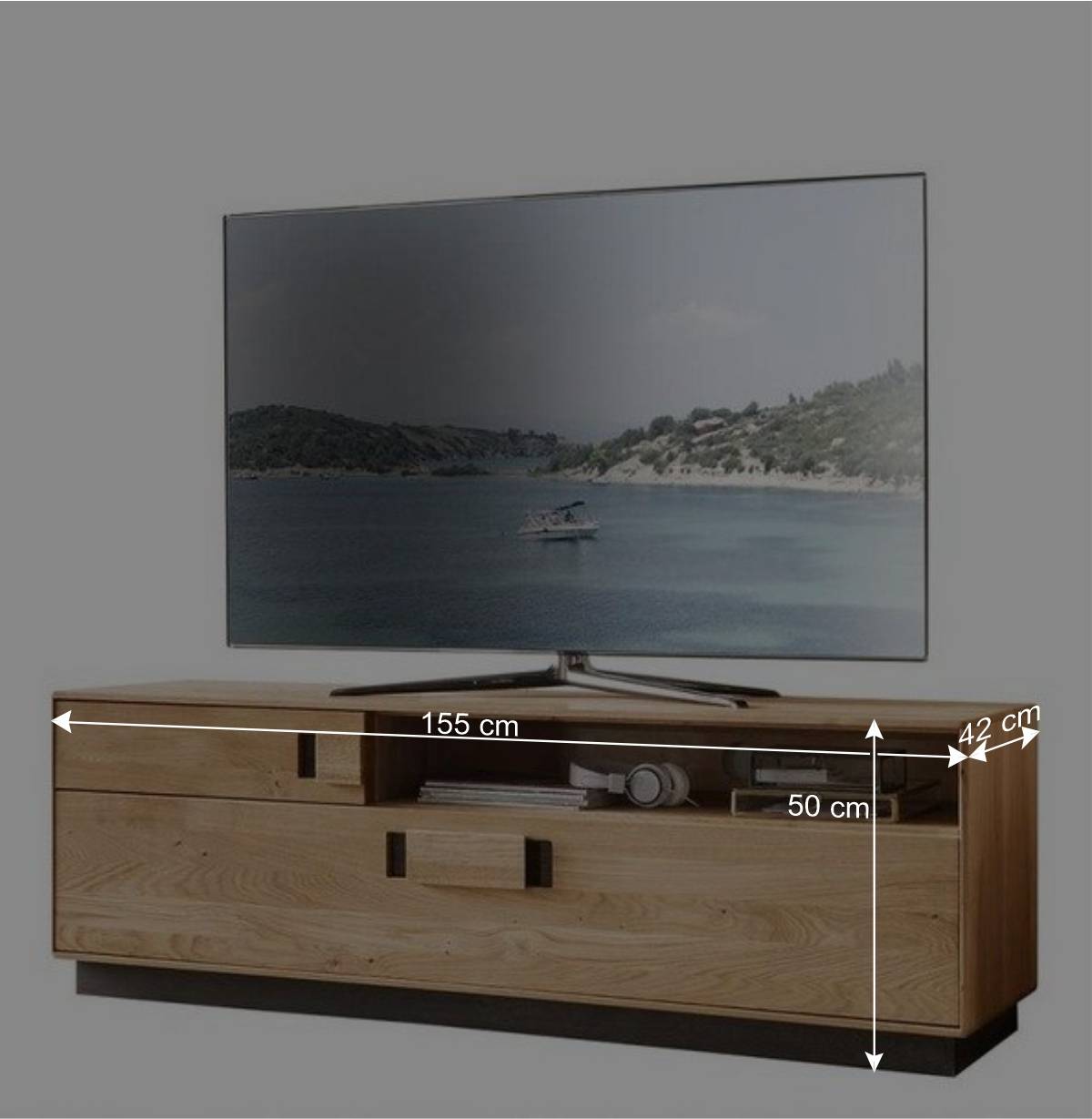 Hochwertiges TV Lowboard massiv - Xeddos