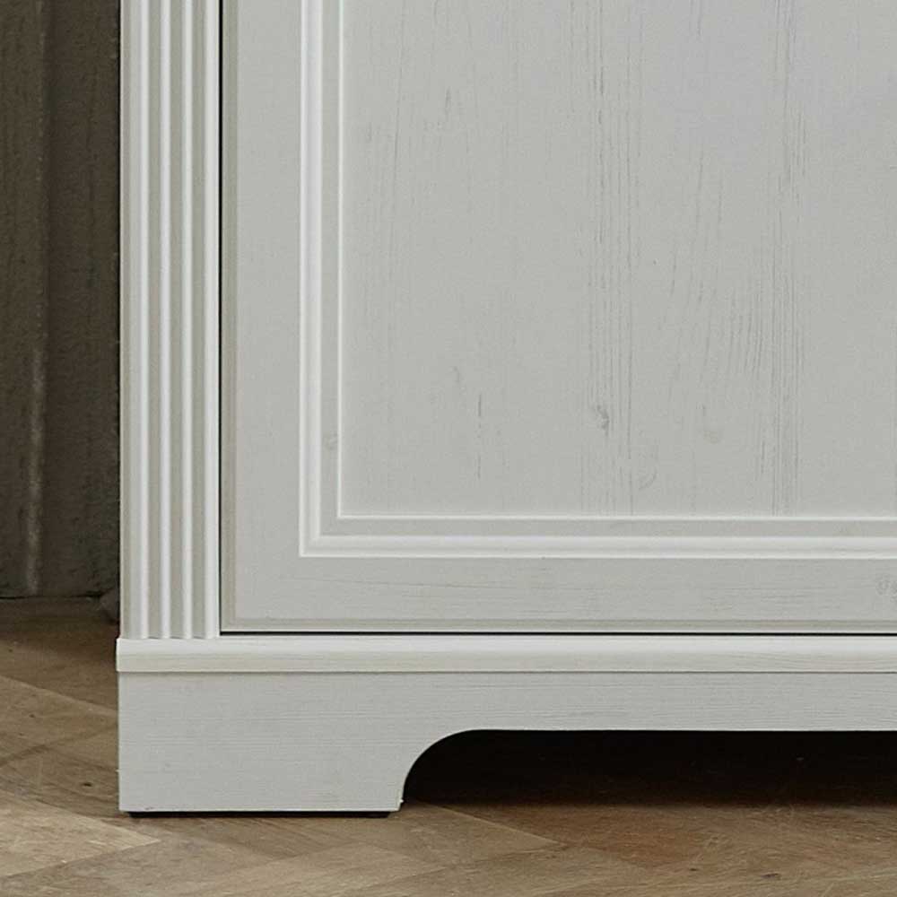 166x102x48 Landhaus Sideboard mit Türen - Sinolita