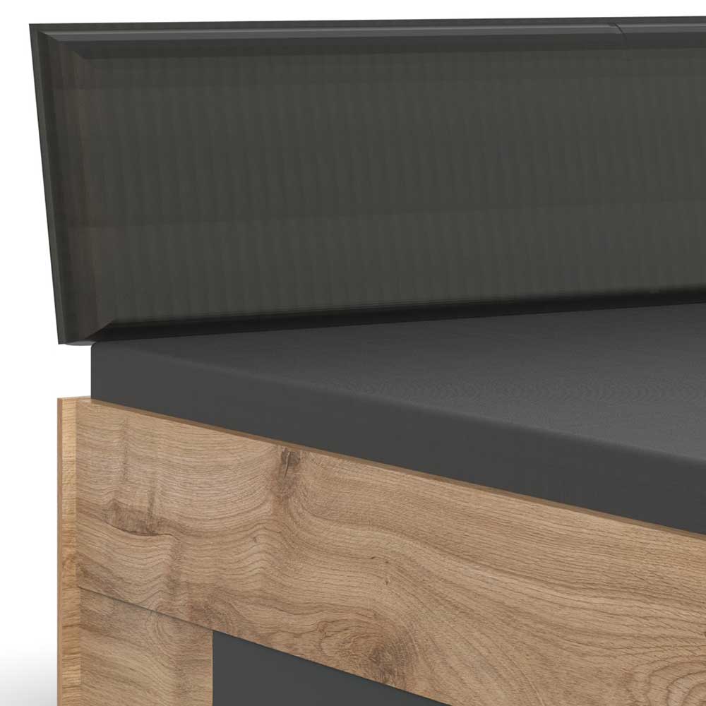Stauraum Bett mit 180x200 cm Liegefläche - Enegal