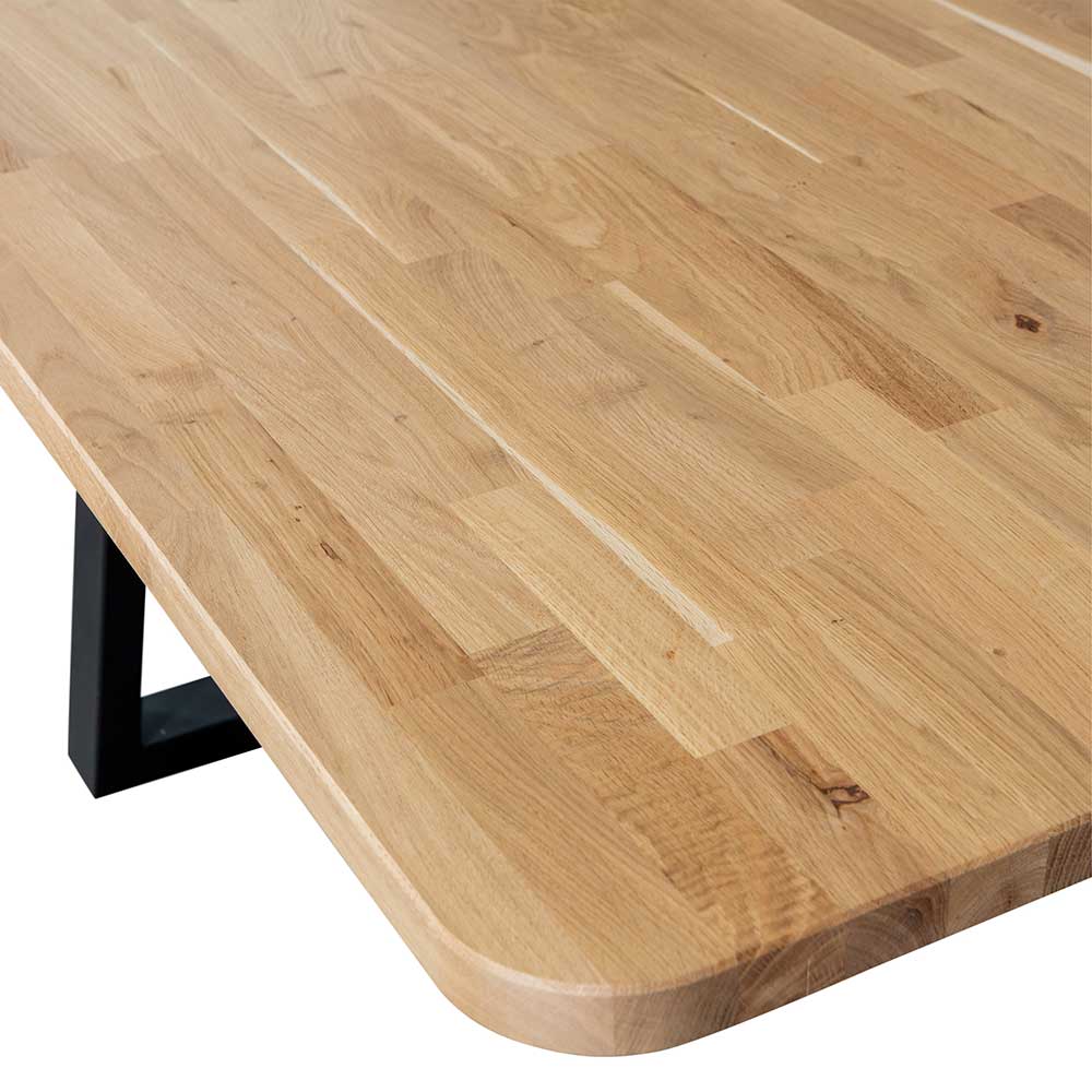 240 cm breiter Esszimmertisch aus Eichenholz - Serinina