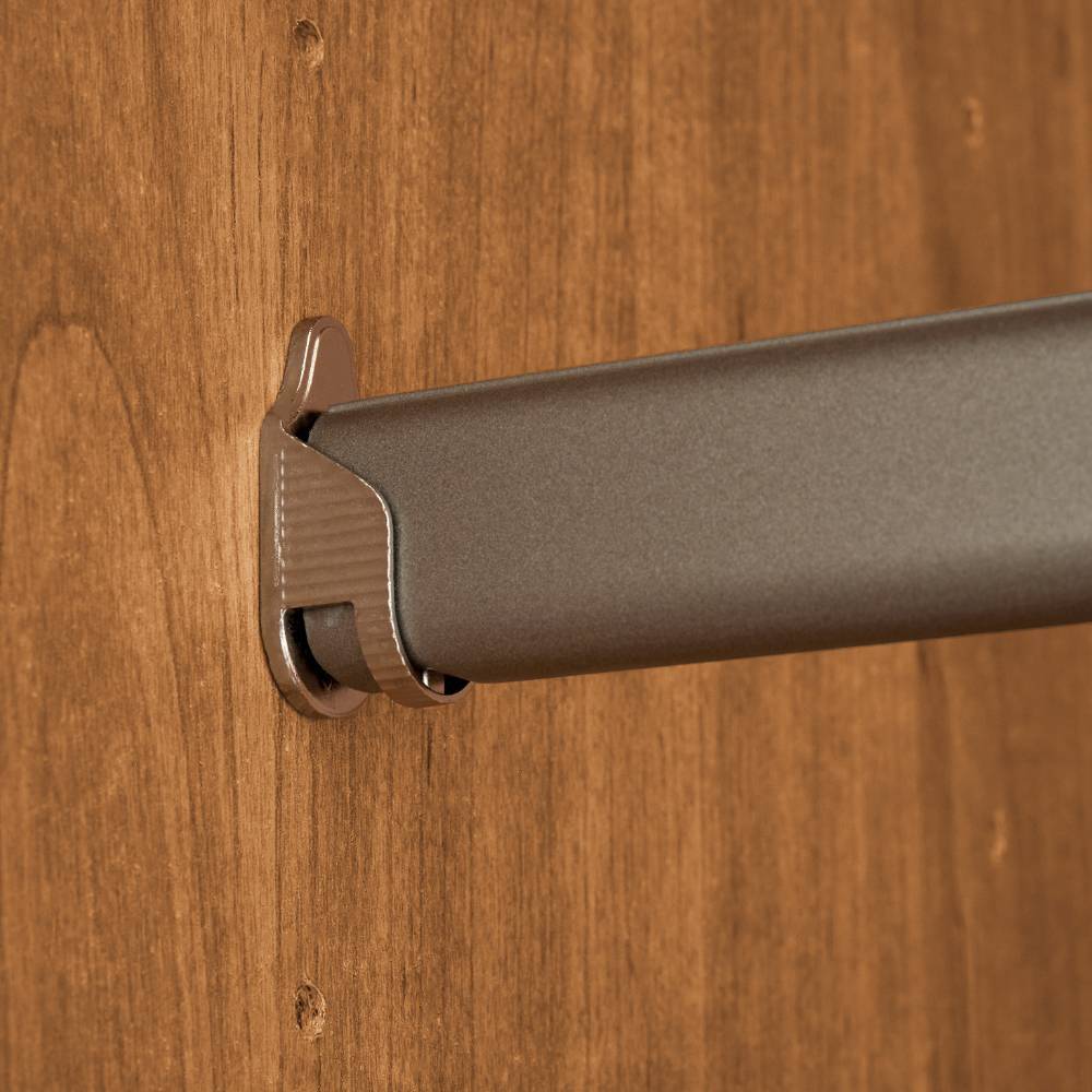 8-türiger Schlafzimmerschrank mit Glasfront - Hung