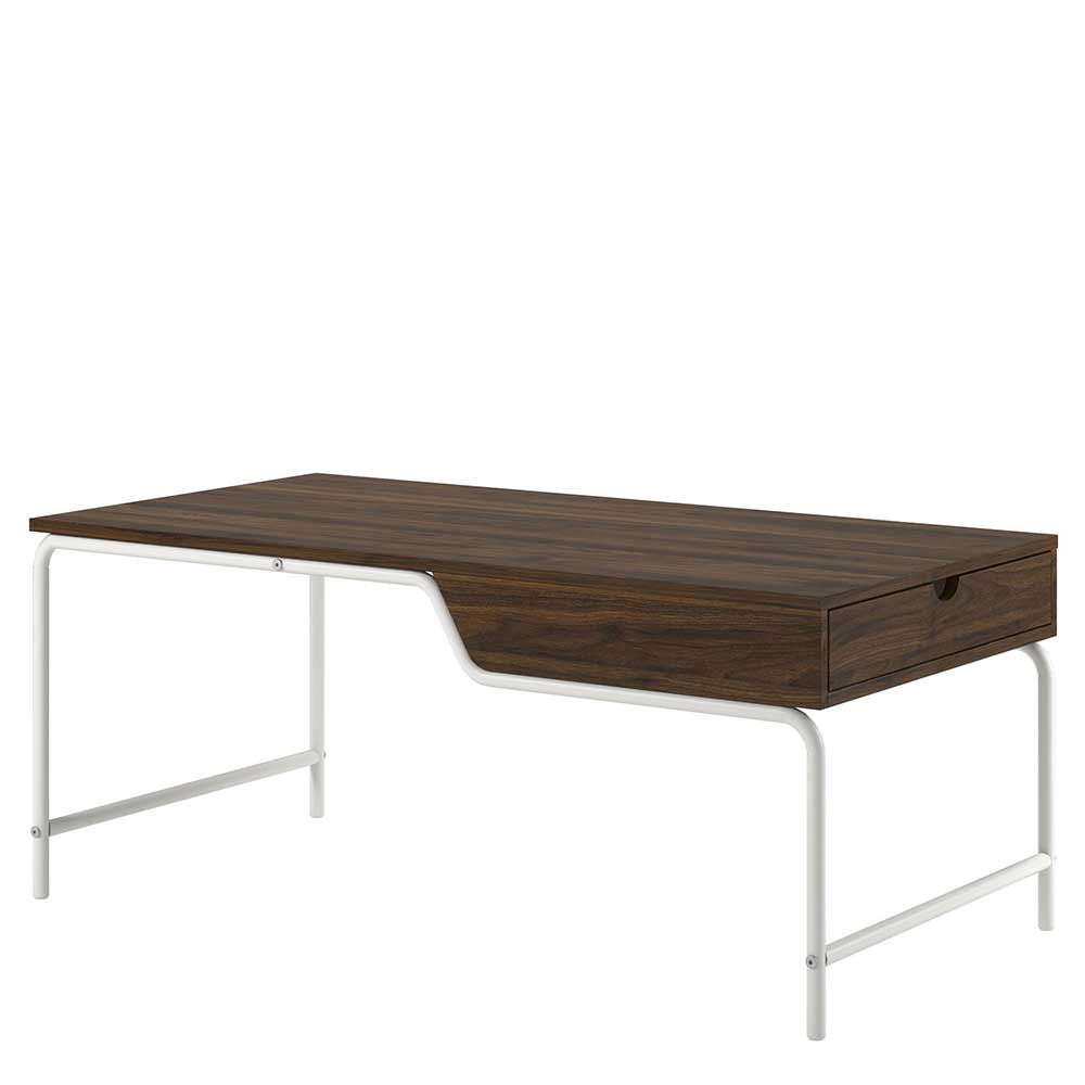Design Couchtisch in Walnuss Optik - Casimiro