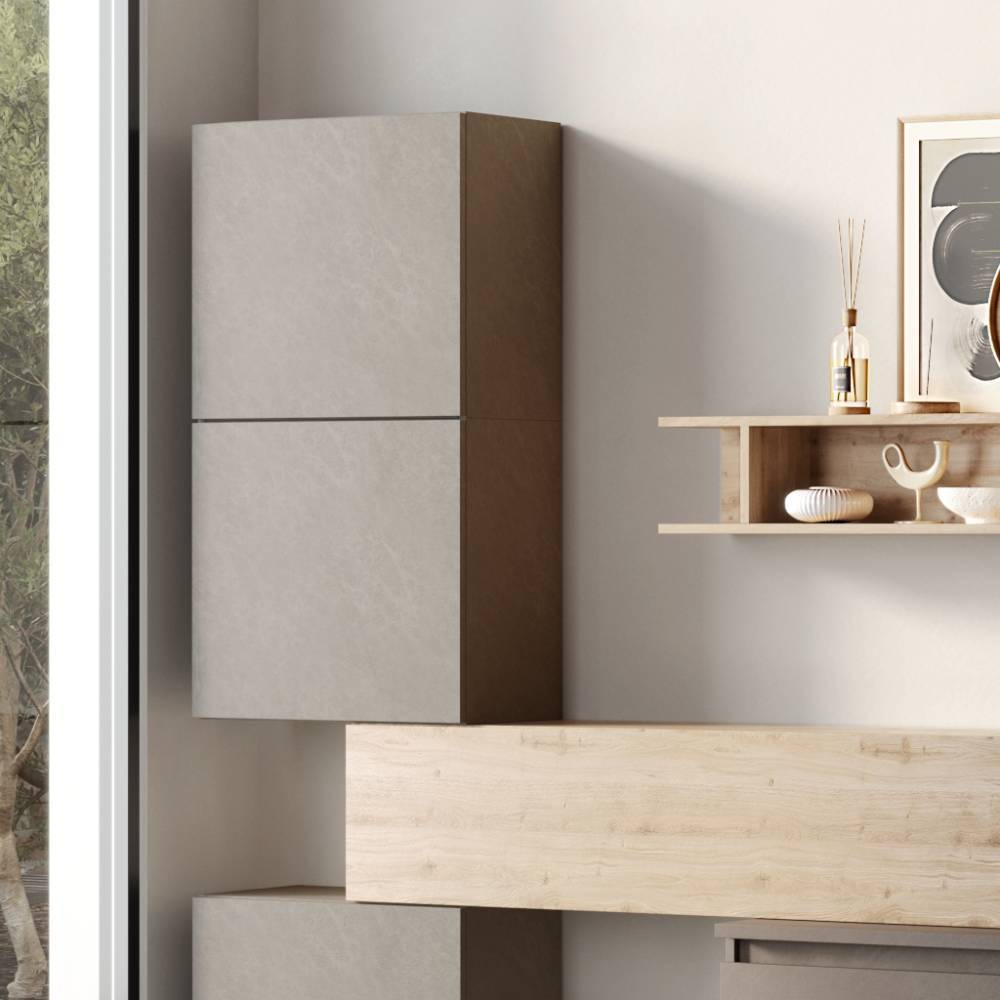 Design-Anbauwand Möbelset - Duclia (achtteilig)