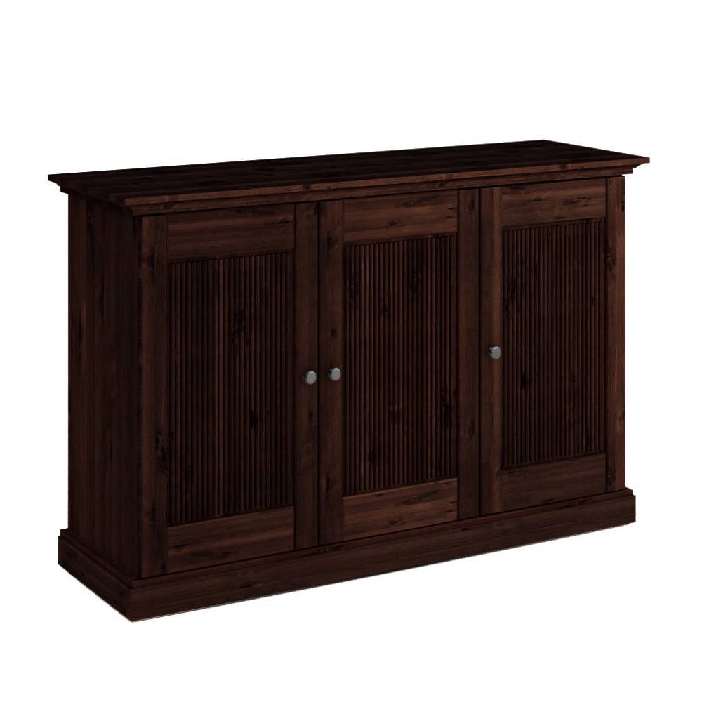 Modern Country Sideboard in Dunkelbraun - Nauizia