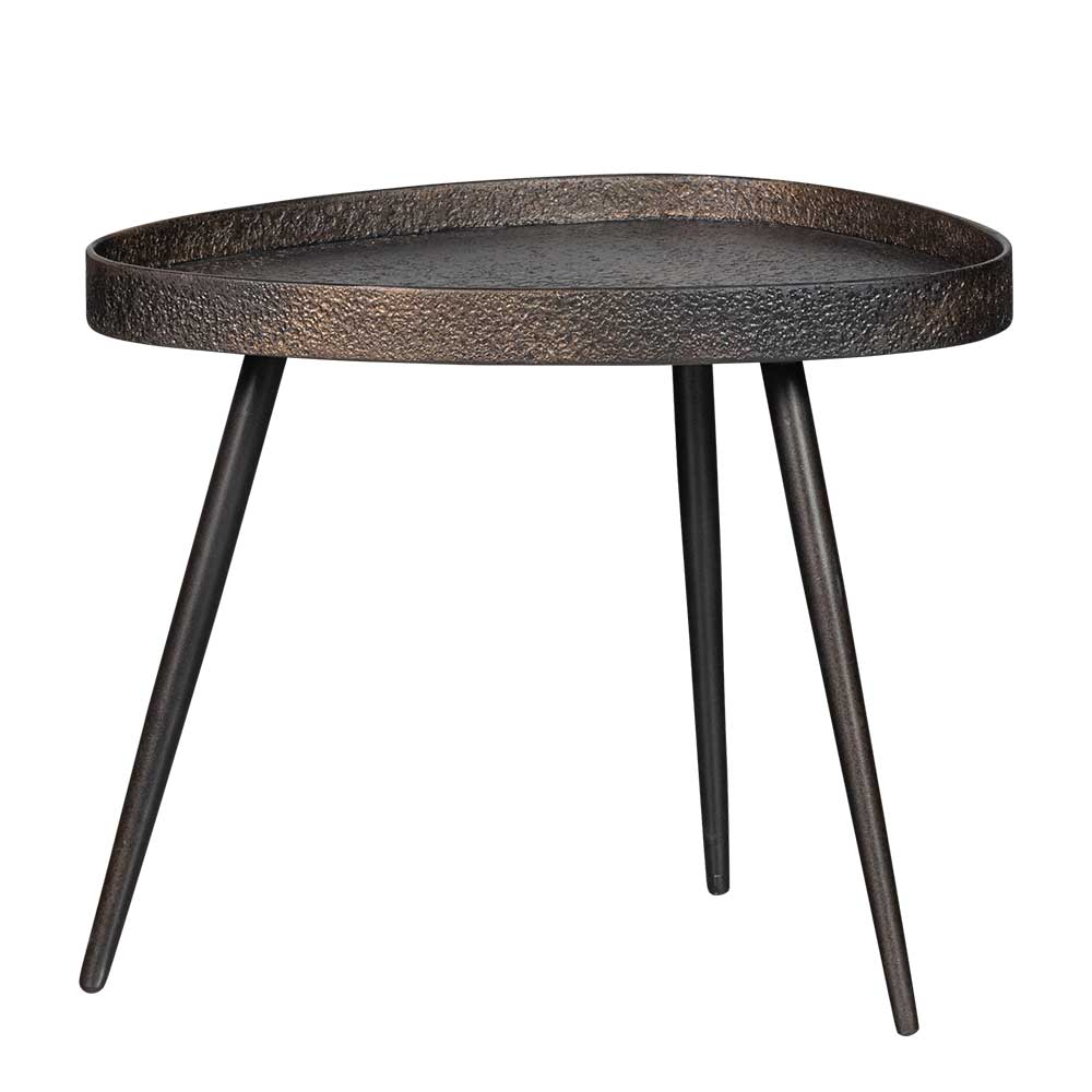 Wohnzimmertische in Bronze Antik Finish - Loventia (zweiteilig)