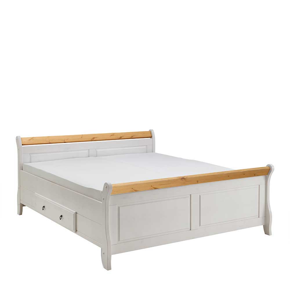 Landhaus Doppelbett & Nachtkommoden - Oradea (dreiteilig)