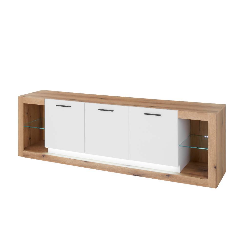 TV Anbauwand Set - Adejano (vierteilig)