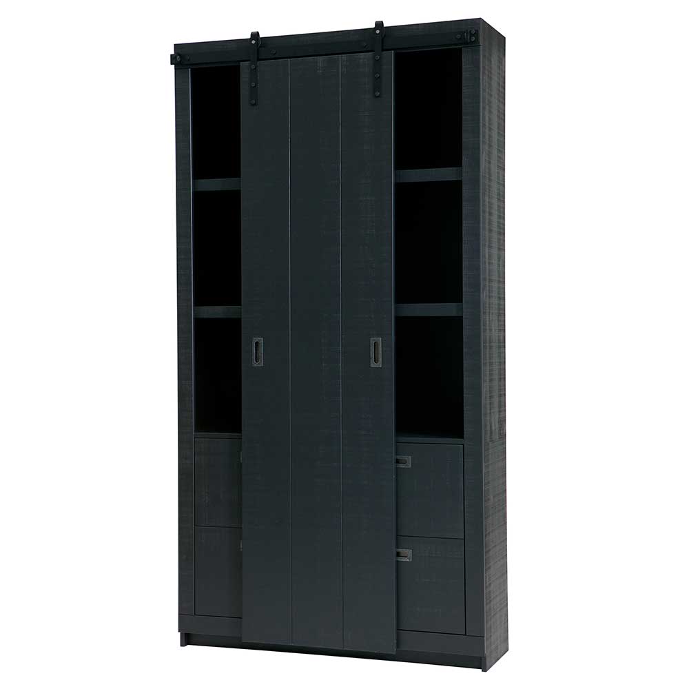 Stauraum Design Schrank mit Schiebetür - Puebla