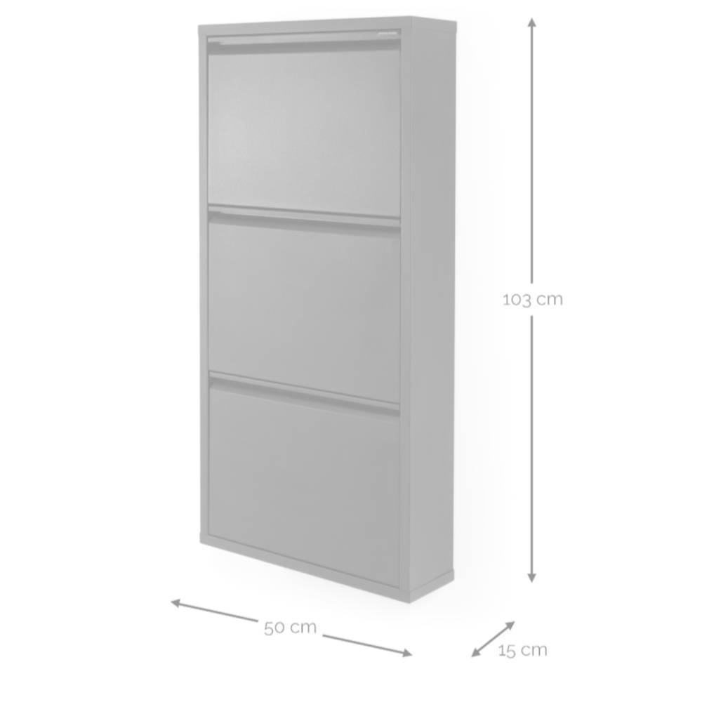 Schuhschrank in Gelb - Rupicon