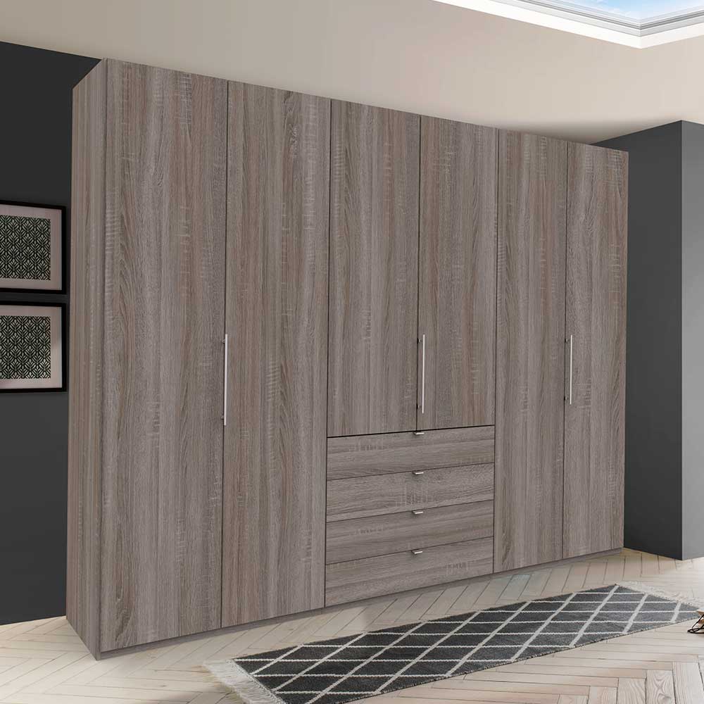 Hoher Schlafzimmerschrank 3 türig - Crenba