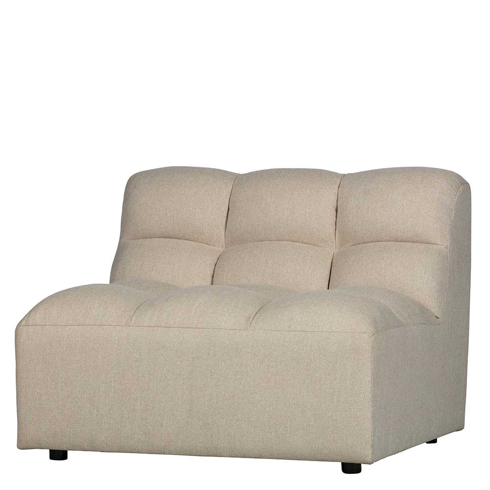 Design Sessel ohne Armlehnen in Beige - Grenvy