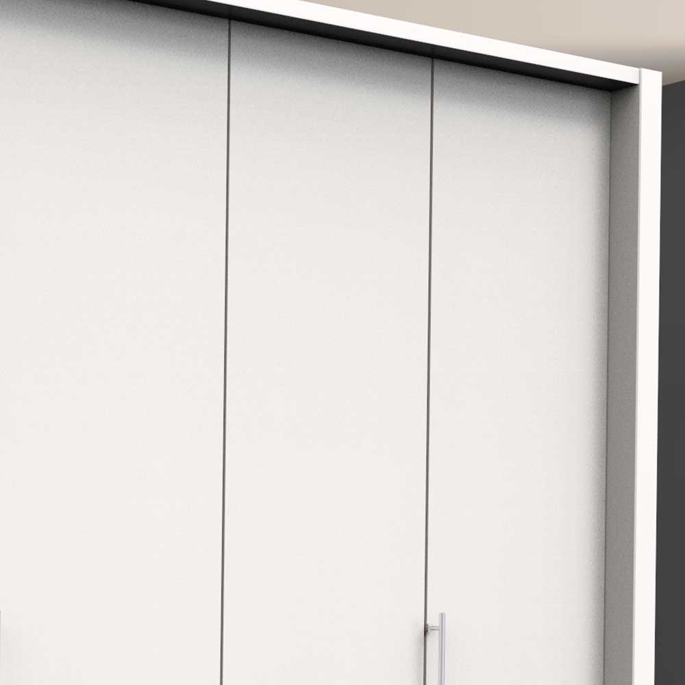 Weißer Schlafzimmer Kleiderschrank mit Falttüren - Donpiave