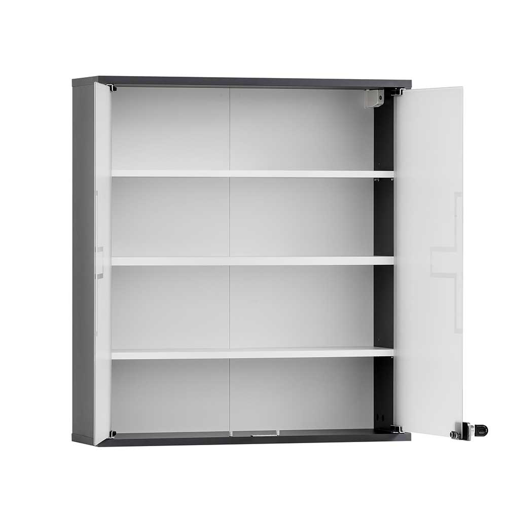 Medizinschrank mit Doppeltür aus Glas - Lucilla