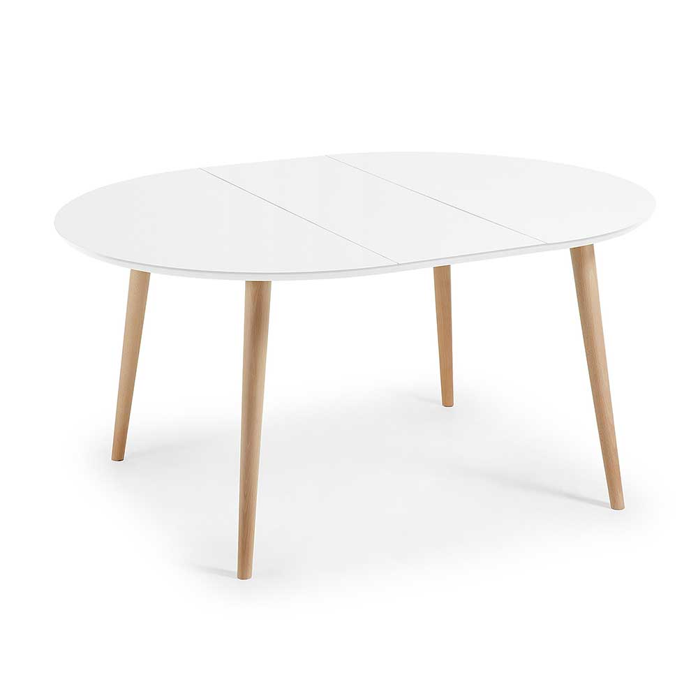 Scandi Chic Ausziehtisch in Rund & Oval - Lutrado