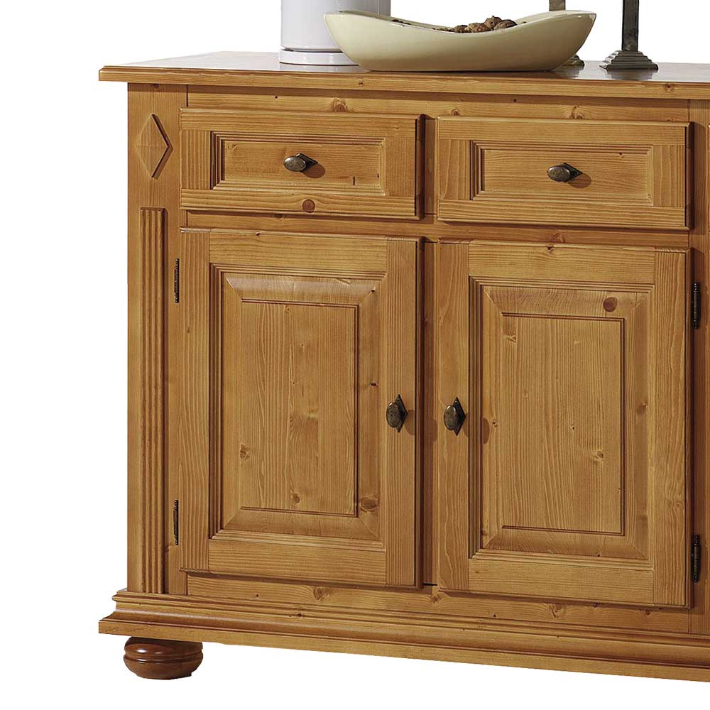 Landhaus Sideboard Terezza aus Fichte Massivholz