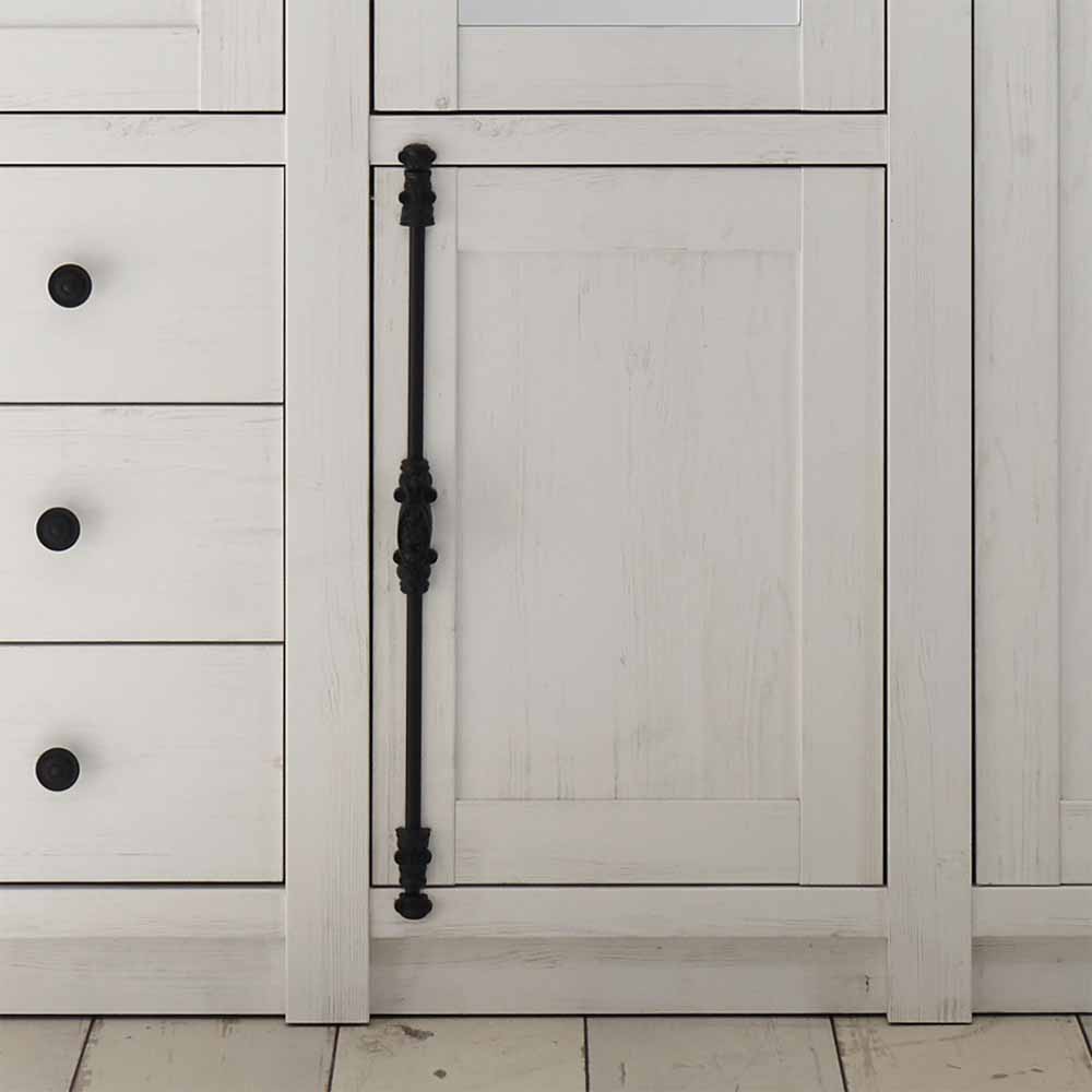 Weißer Schlafzimmerschrank Chelles mit viel Stauraum