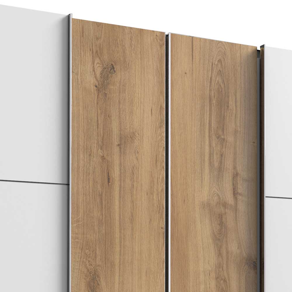 Extravaganter Schlafzimmerschrank zweifarbig - Stufania
