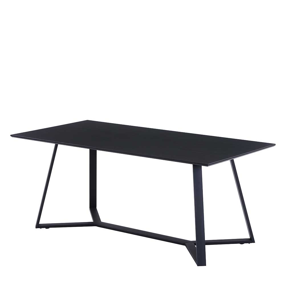 180x90 Loft Designtisch in Anthrazit - Onias