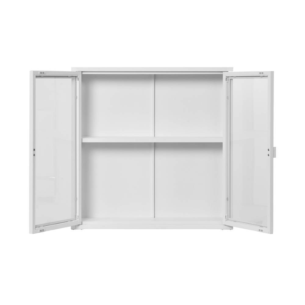 2-türige Wandvitrine aus Metall - Sancrez
