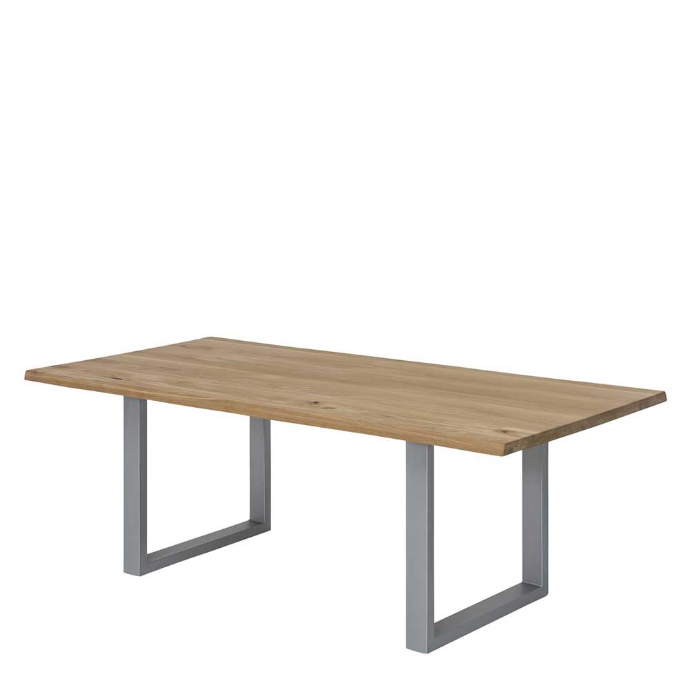120x80 Esstisch aus Wildeiche Massivholz - Asiatino
