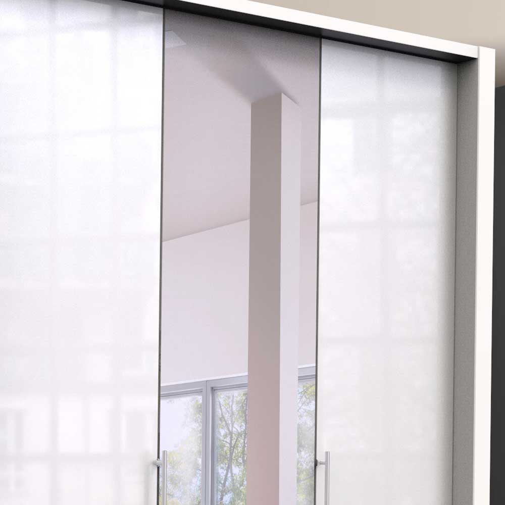 Schlafzimmerschrank mit Falttür & Tür - Dolienca