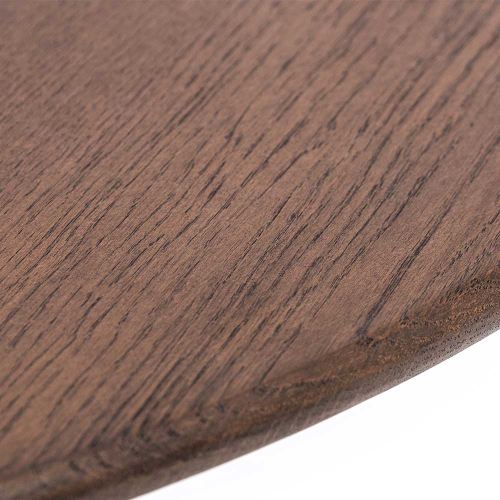 Runder Designtisch in Wenge geölt - Gimy