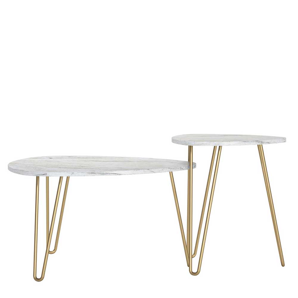Mid Century Couchtisch Duo - Later (zweiteilig)