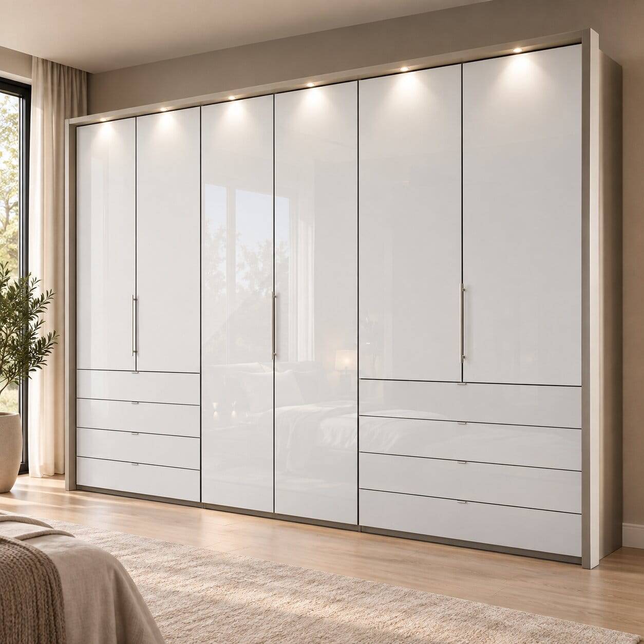 Topp Schlafzimmer Schrank mit acht Schubladen - Tumiva